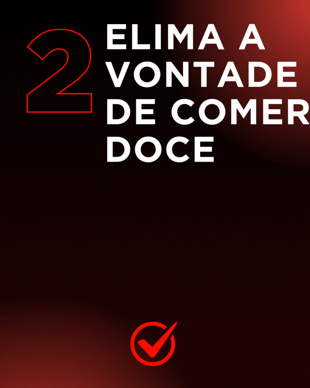 Post Instagram Benefícios da Musculação Ousado Vermelho